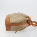 CELINE Macadam Canvas Shoulder Bag PVC Beige Gold Auth yk20544A-4