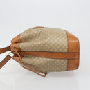 CELINE Macadam Canvas Shoulder Bag PVC Beige Gold Auth yk20544A-5