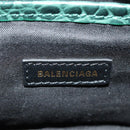 BALENCIAGA Classic Nano City Bag Embossed leather 2way 505982 Auth yk20546SAM-23