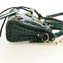 BALENCIAGA Classic Nano City Bag Embossed leather 2way 505982 Auth yk20546SAM-4