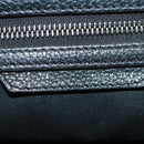 CELINE Luggage Mini Shopper Hand Bag Leather Black Silver Auth yk20549SAM-19