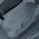 CELINE Luggage Mini Shopper Hand Bag Leather Black Silver Auth yk20549SAM-10