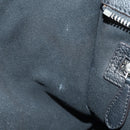 CELINE Luggage Mini Shopper Hand Bag Leather Black Silver Auth yk20549SAM-11