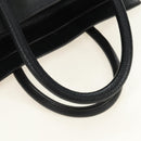 CELINE Luggage Mini Shopper Hand Bag Leather Black Silver Auth yk20549SAM-7