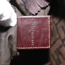 FENDI Zucca Canvas Hand Bag Black Brown Auth yk20550A-12