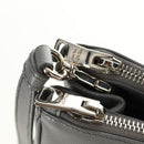 PRADA Hand Bag Safiano Leather 2way Gray Silver Auth yk20551SAM-21