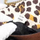 Stella MacCartney Falabella Chain Leopard Pattern Bag Canvas Brown Auth yk20554A-11