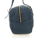 Miu Miu Shoulder Bag Leather Navy Gold Auth yk20559SAM-6