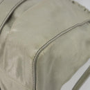 Miu Miu Hand Bag Leather 2way Gray Gold Auth yk20560A-16