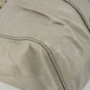 Miu Miu Hand Bag Leather 2way Gray Gold Auth yk20560A-17