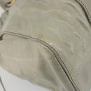 Miu Miu Hand Bag Leather 2way Gray Gold Auth yk20560A-19