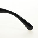 CHANEL Sunglasses Plastic Black Gold CC Auth yk20566M-13