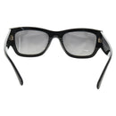 CHANEL Sunglasses Plastic Black Gold CC Auth yk20566M-3