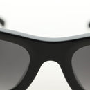 CHANEL Sunglasses Plastic Black Gold CC Auth yk20566M-9