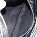 CHANEL Chain Shoulder Bag Lamb Skin Black Gold Matelasse CC Auth yk20568SAV-23