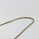 CHANEL Chain Shoulder Bag Lamb Skin Black Gold Matelasse CC Auth yk20568SAV-14