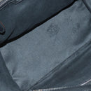 CELINE Luggage Mini Shopper Hand Bag Leather Black Silver Auth yk20573SAM-18