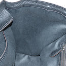 CELINE Luggage Mini Shopper Hand Bag Leather Black Silver Auth yk20573SAM-20