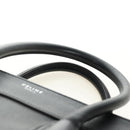 CELINE Luggage Mini Shopper Hand Bag Leather Black Silver Auth yk20573SAM-8