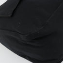 FENDI Mamma Baguette Shoulder Bag Cotton Jersey Black Silver Auth yk20575-11