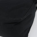 FENDI Mamma Baguette Shoulder Bag Cotton Jersey Black Silver Auth yk20575-12