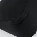 FENDI Mamma Baguette Shoulder Bag Cotton Jersey Black Silver Auth yk20575-13