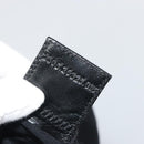 FENDI Mamma Baguette Shoulder Bag Cotton Jersey Black Silver Auth yk20575-24