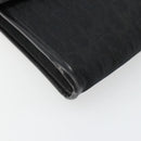 Christian Dior Trotter Canvas Chain Shoulder Bag Black Gold Auth yk20576-14