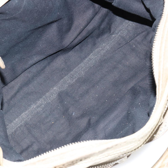 BALENCIAGA The Giant City Bag Leather 2way Gray Silver 204529 Auth yk20579SAV