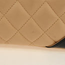 CHANEL Cambon Line Hand Bag Leather Beige Silver CC Auth yk20585SAM-3