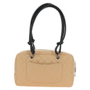 CHANEL Cambon Line Hand Bag Leather Beige Silver CC Auth yk20585SAM-4