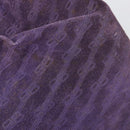 BALENCIAGA Hand Bag Suede Purple Silver Auth yk20590-10