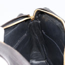 CHANEL Matelasse Chain Shoulder Bag Lamb Skin Black Gold CC Auth yk20591V-21