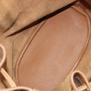 HERMES Market GM Shoulder Bag Epsom Brown Gold Auth yk20594-11