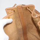 HERMES Market GM Shoulder Bag Epsom Brown Gold Auth yk20594-12