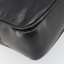 CHANEL COCO Mark Chain Tote Bag Leather Black Gold CC Auth yk20595-14