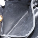 CHANEL COCO Mark Chain Tote Bag Leather Black Gold CC Auth yk20595-11