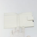 GUCCI Interlocking Sherry Line Wallet Leather White Gold 131020 Auth yk20600A-10
