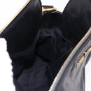Miu Miu Hand Bag Leather 2way Black Gold Auth yk20607SAM-23