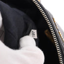 Miu Miu Hand Bag Leather 2way Black Gold Auth yk20607SAM-11