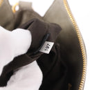 Miu Miu Hand Bag Leather 2way Gray Gold Auth yk20608SAM-12