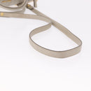Miu Miu Hand Bag Leather 2way Gray Gold Auth yk20608SAM-8