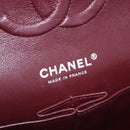 CHANEL Chain Matelasse 25 Shoulder Bag Lamb Skin Black Silver CC Auth yk20611SM-22