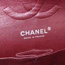 CHANEL Chain Matelasse 25 Bag Caviar Skin Black Silver CC Auth yk20613SM-19
