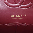 CHANEL Chain Matelasse 25 Shoulder Bag Caviar Skin Black Gold CC Auth yk20614SM-19