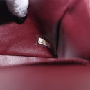 CHANEL Chain Matelasse 25 Shoulder Bag Caviar Skin Black Gold CC Auth yk20614SM-25