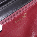CHANEL Matelasse Chain Shoulder Bag Lamb Skin Black Gold CC Auth yk20616SAM-19