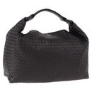 BOTTEGA VENETA INTRECCIATO Hobo Bag Leather Brown 172918 Auth yk20618SAV-1