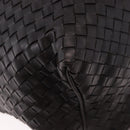 BOTTEGA VENETA INTRECCIATO Hobo Bag Leather Brown 172918 Auth yk20618SAV-15