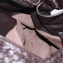 BOTTEGA VENETA INTRECCIATO Hobo Bag Leather Brown 172918 Auth yk20618SAV-18